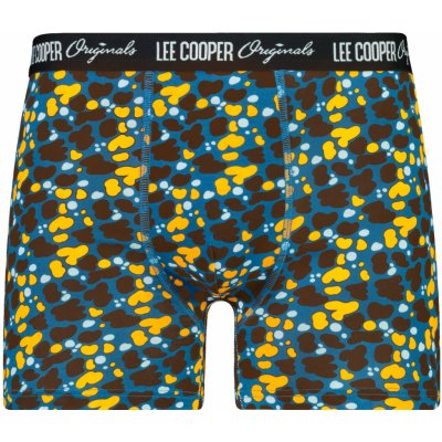 Lee Cooper Patterned modrá | hnědá | žlutá – Zbozi.Blesk.cz