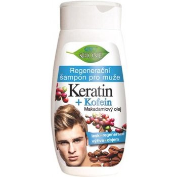 BC Bione Cosmetics Keratin + Kofein šampon muži 260 ml