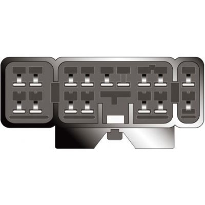 Konektor ISO Opel Monterey, Isuzu – Zboží Živě