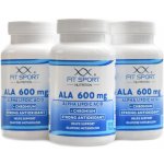 FitSport Nutrition 3x ALA 600 mg Alpha Lipoic Acid + Chromium 120 tablet Kyselina Alfa Lipoová – Hledejceny.cz