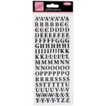 Samolepky písmena černá glitr – Zboží Mobilmania