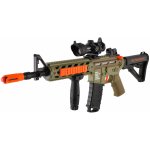 Teddies Samopal na pěnové náboje + náboje 12ks plast 60cm na baterie se světlem – Zboží Dáma