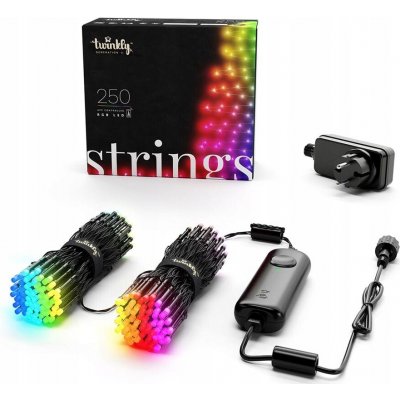 Vánoční osvětlení na stromeček Twinkly Strings 250 LED RGB 20m – Zbozi.Blesk.cz