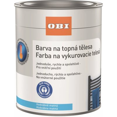 OBI Barva na topná tělesa 0,75 l antracit – Zbozi.Blesk.cz