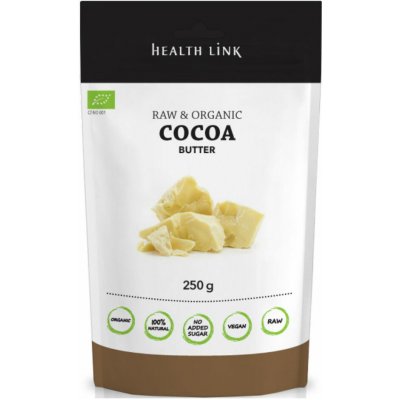 HEALTH LINK Kakaové máslo BIO 250 g – Hledejceny.cz
