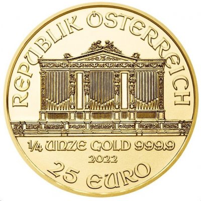 Münze Österreich Wiener Philharmoniker zlatá mince 1/4 oz – Zboží Dáma