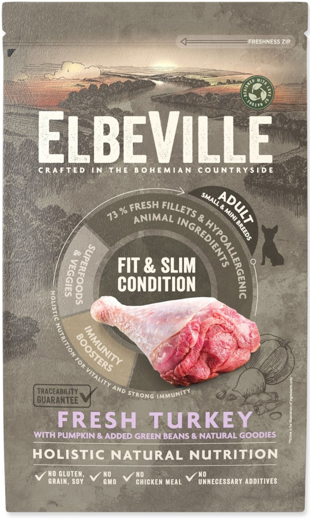 ELBEVILLE Adult Mini Fresh Turkey Fit and Slim Condition 1,4 kg