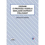 Baloušek Tisk ET212 Záznam o provozu vozidla nákladní dopravy stazka číslovaný – Hledejceny.cz