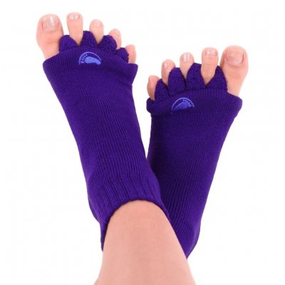 Happy Feet HF11 Adjustační ponožky Purple – Zboží Mobilmania