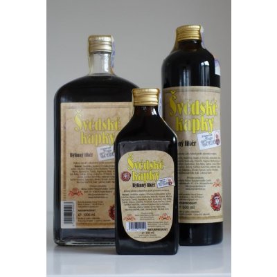 Naturprodukt ŠVÉDSKÉ kapky bylinný likér 200 ml – Hledejceny.cz