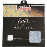 Metalické plátky 140x140mm - silver – Sleviste.cz