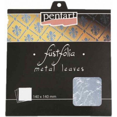 Metalické plátky 140x140mm - silver – Sleviste.cz