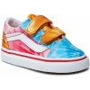 Dětské tenisky Vans Old Skool V Multi True White Tie Dye Block