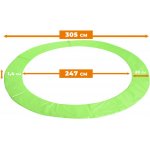 Aga kryt pružin na trampolínu SPORT EXCLUSIVE 305 cm Světle zelená – Hledejceny.cz