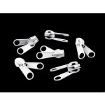 Jezdec ke spirálovým zipům oboustranný No 10 Varianta: 2 bílá, Balení: 10 ks – Hledejceny.cz