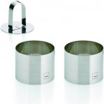 KELA Dezertní tvarovací kroužky 7,5x6cm DECORE 3ks nerez 18/10 KL-10781 – Zboží Mobilmania