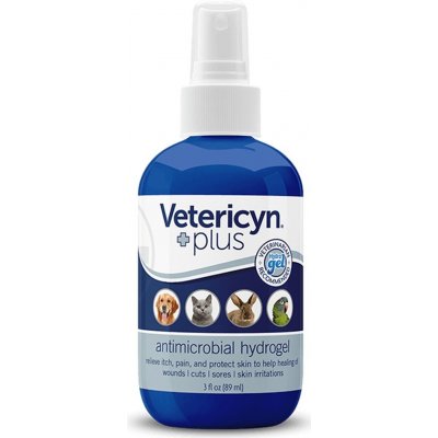 Vetericyn Hydrogel plus pro hojení ran 89 ml – Zboží Dáma
