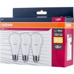 Osram 3PAK LED žárovka LED E27 A60 13W = 100W 1521lm 2700K Teplá bílá Value – Hledejceny.cz