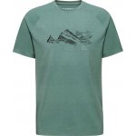 Mammut Pánské tričko Mountain T-Shirt Men Finsteraarhorn Dark jade – Zboží Mobilmania