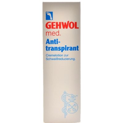 Gehwol Med Antiperspirant antiperspirační krémová péče na nohy 125 ml