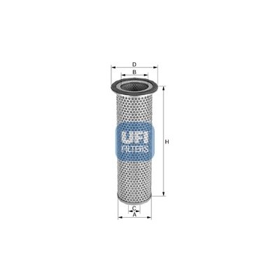 UFI Vzduchový filtr 27.970.00 – Hledejceny.cz