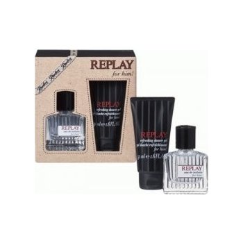 Replay for Him EDT 30 ml + sprchový gel 50 ml dárková sada