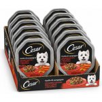 Cesar s těstovinami, hovězím masem a mrkví 10 x 150 g – Hledejceny.cz