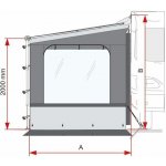 Boční stěna Fiamma Side W pro markýzy CaravanStore XL varianta levá – Hledejceny.cz