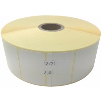 Etiketa na kotouči 38x25mm, papírová – Zboží Živě