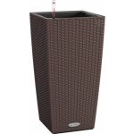Lechuza Květináč Cubico Cottage 40 mokka 755 x 395 x 395 mm – Hledejceny.cz
