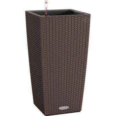Lechuza Květináč Cubico Cottage 40 mokka 755 x 395 x 395 mm – Hledejceny.cz