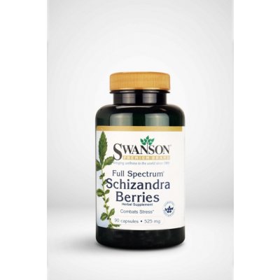 Swanson Schizandra Berries 525 mg 90 kapslí