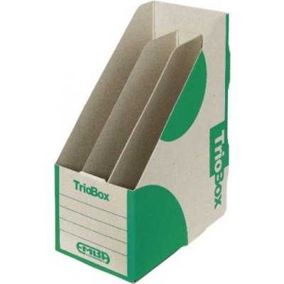 Stojan archivační Emba Triobox 30x22x13 cm, zelený – Zboží Mobilmania