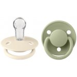 Bibs De Lux silikon Ivory sage 2 ks – Sleviste.cz