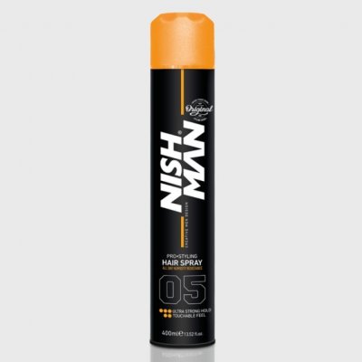 Nish Man X-strong Hair spray Extra silný lak na vlasy 400 ml