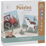 Little Dutch Puzzle 4v1 Farma – Zboží Dáma