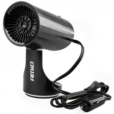 Ventilátor s topením a rozmrazováním skel 12V 150W AMIO – Hledejceny.cz