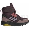 Dětské trekové boty adidas Terrex Trailmaker High Cold.Rdy J GZ1173 shadow maroon/matt purple met./pulse lilac