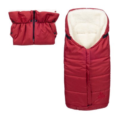 Cuculo Nepromokavý Iceland wool tmavě červený – Sleviste.cz