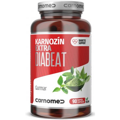 CarnoMed Karnosin Extra DiaBeat 90 kapslí – Hledejceny.cz