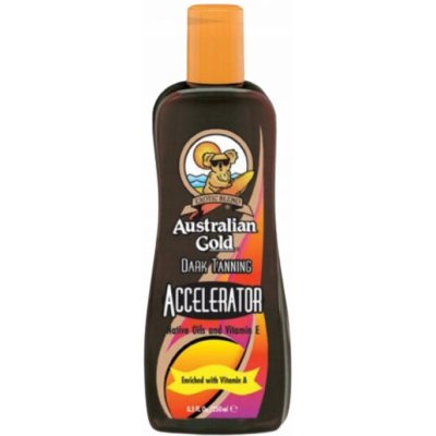 Australian Gold Dark Tanning Accelerator opalovací mléko do solária 250 ml – Hledejceny.cz