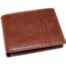 Pánská kožená peněženka EMPORIO VALENTINI 563 992 hnědá