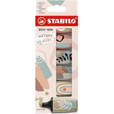 Stabilo Boss Mini nature 6 ks – Hledejceny.cz