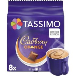 Jacobs Douwe Egberts Tassimo Cadbury Orange horká čokoláda 8 ks