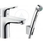 Hansgrohe Focus E2 - Souprava pákové baterie 70 s bidetovou sprškou a sprchovou hadicí, chrom, 31926000