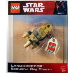 LEGO® 852245 Landspeeder Key Chain with Logo Tile Exclusive Bag Charm – Hledejceny.cz