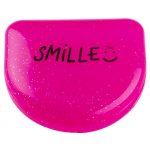 Profimed mini schránka na nosiče nebo rovnátka růžová s flitry – Zbozi.Blesk.cz