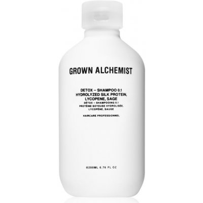 Grown Alchemist šampon na vlasy Detox Shampoo 0.1: Hydrolyzed Silk Protein Black Pepper 200 ml