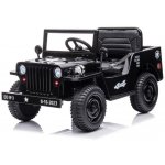 Mamido elektrický vojenský jeep Willys 4x4 černá – Sleviste.cz