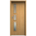 Sapeli Elegant Komfort M33 posuvné dub natur 80 x 210 cm Satináto bílé – Hledejceny.cz